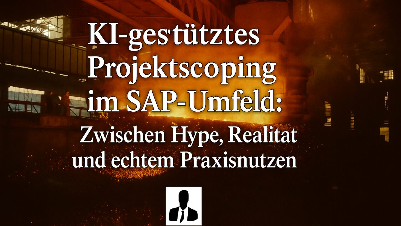 KI-gestütztes Projektscoping im SAP-Umfeld: Zwischen Hype, Realität und echtem Praxisnutzen